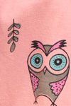 Zivame Joyful Jingles Knit Cotton Pyjama Set - candlelight Peach — thumbnail 7